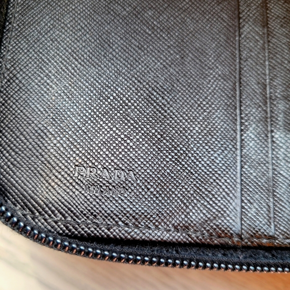Authentic Prada Tessuto Nylon Zip Wallet - Picture 15 of 16
